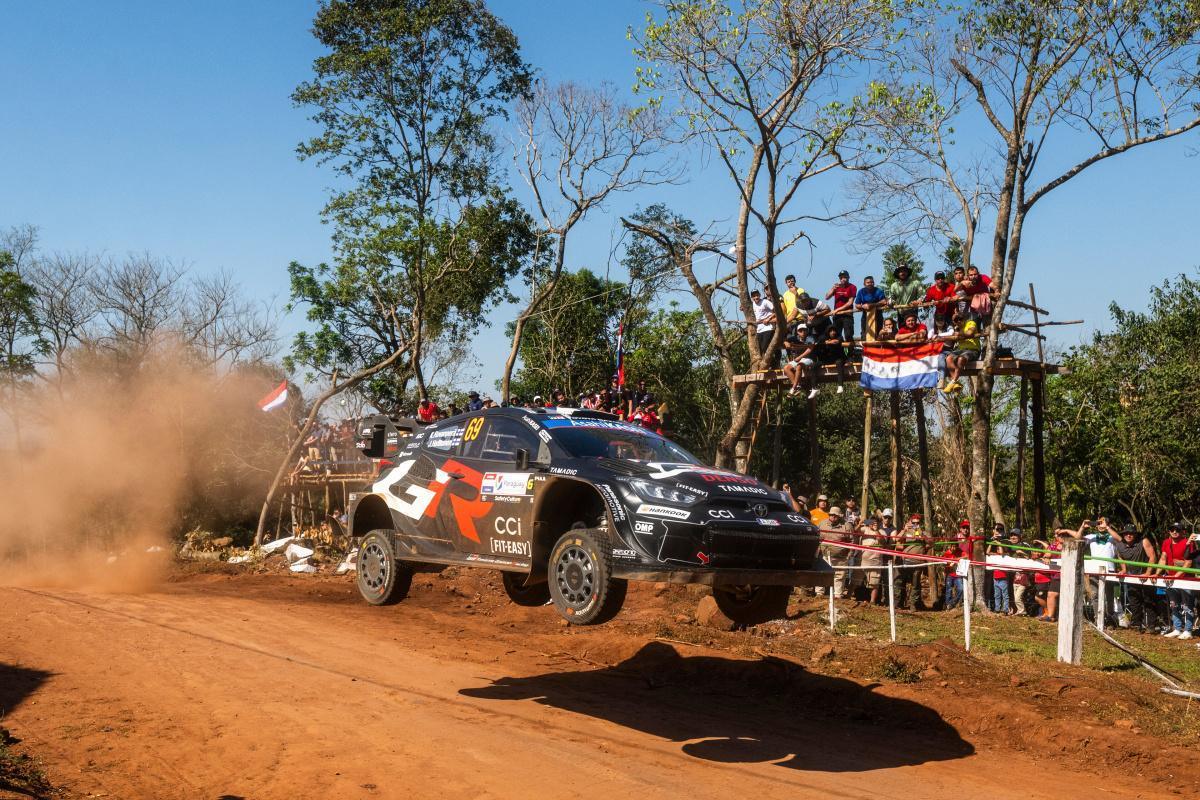 Rovanperä cierra la primera etapa como líder en el Rally de Paraguay Rovanperä cierra la primera etapa como líder en el Rally de Paraguay