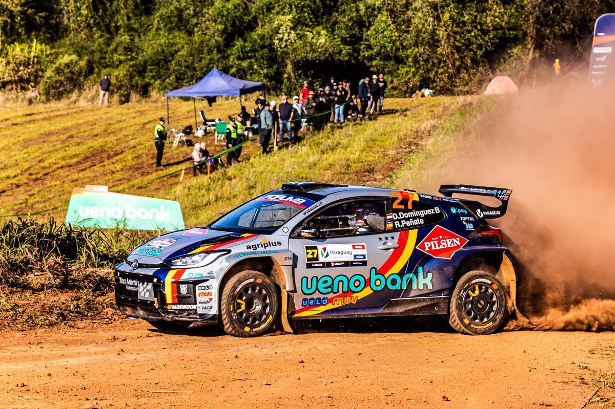 Domínguez y Peñate muestran en Paraguay ritmo de victoria en WRC2 Domínguez y Peñate muestran en Paraguay ritmo de victoria en WRC2