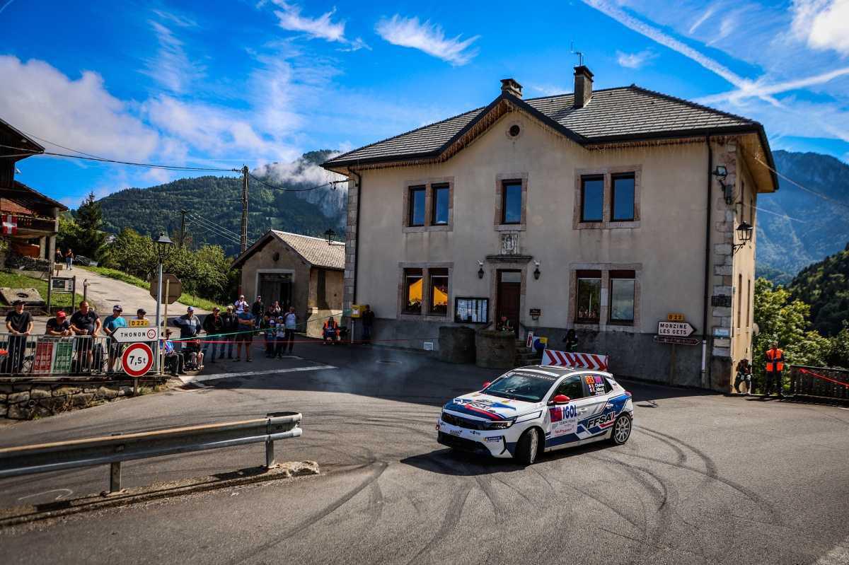 Mont-Blanc Morzine Rally: Cuarta cita de la Copa Eléctrica Opel