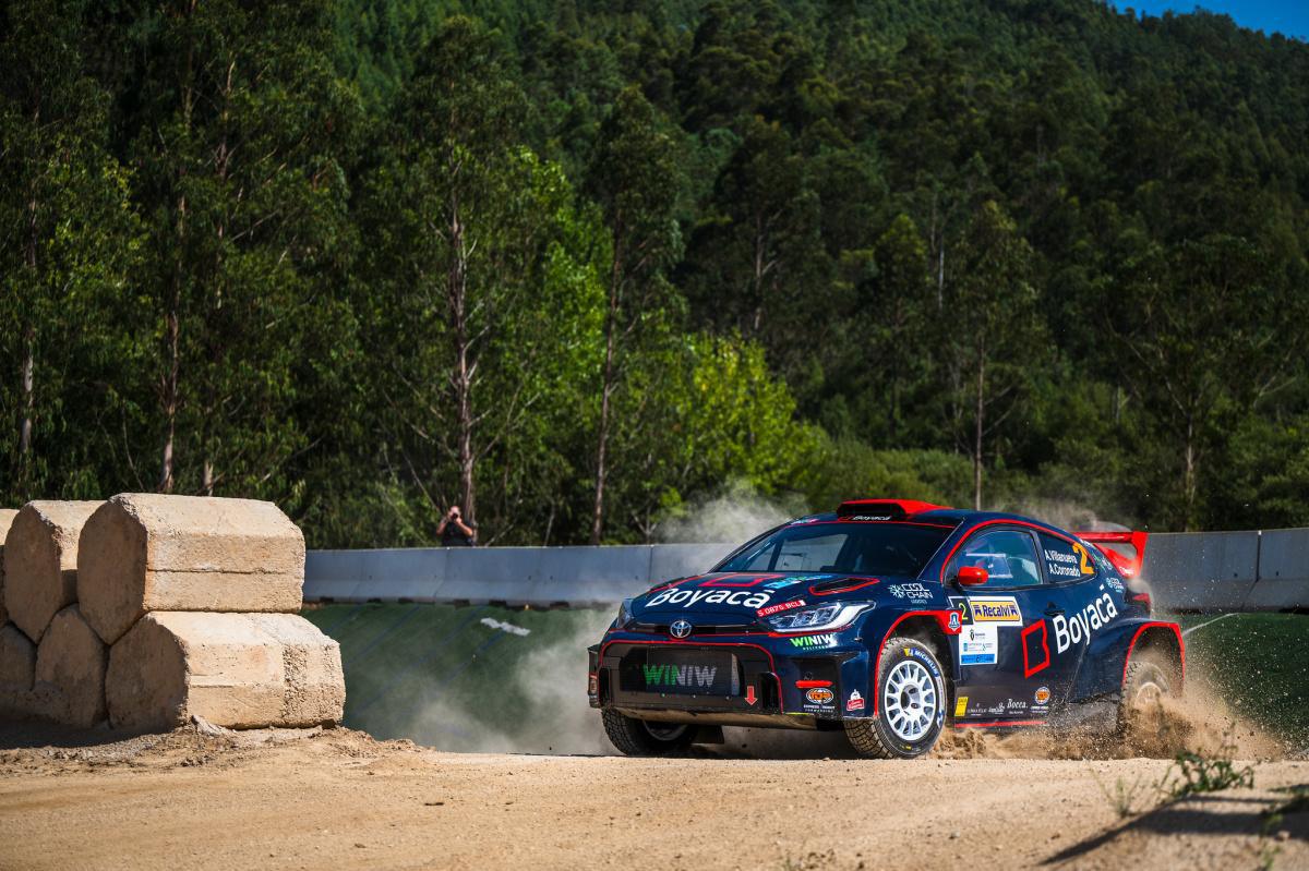 Alex Villanueva el más rápido en el Tramo de Calificación del Rallye Terra de Galicia