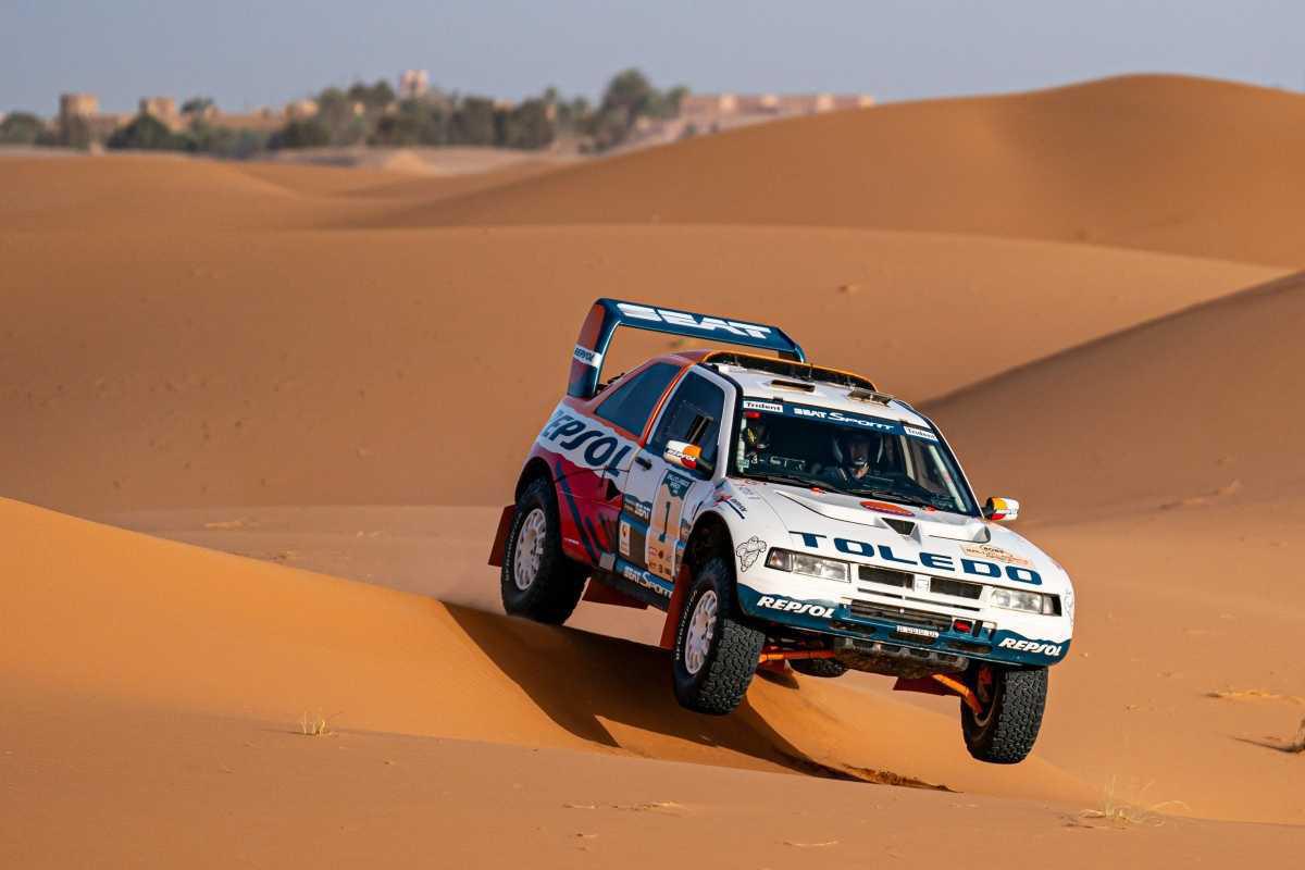 SEAT Históricos regresa al desierto 30 años después con el Toledo SEAT Históricos regresa al desierto 30 años después con el Toledo