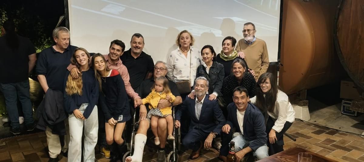 Emotivo homenaje en Gijón al copiloto Alfredo Álvarez “El Bolas”