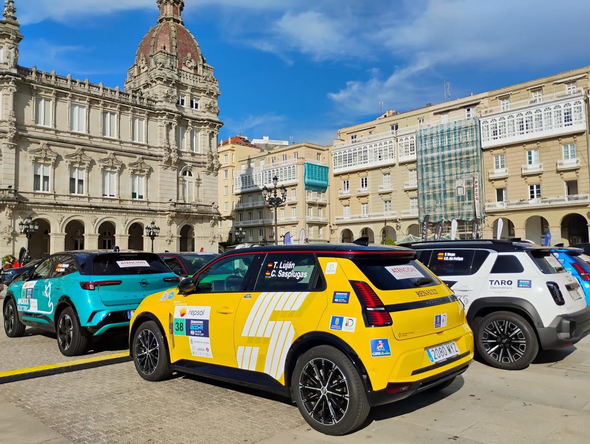 El Ecorallye A Coruña reúne a más de 50 participantes