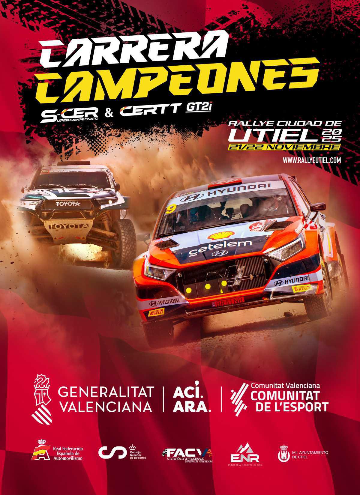 Presentado el cartel oficial de la Carrera Campeones S-CER & CERTT GT2i