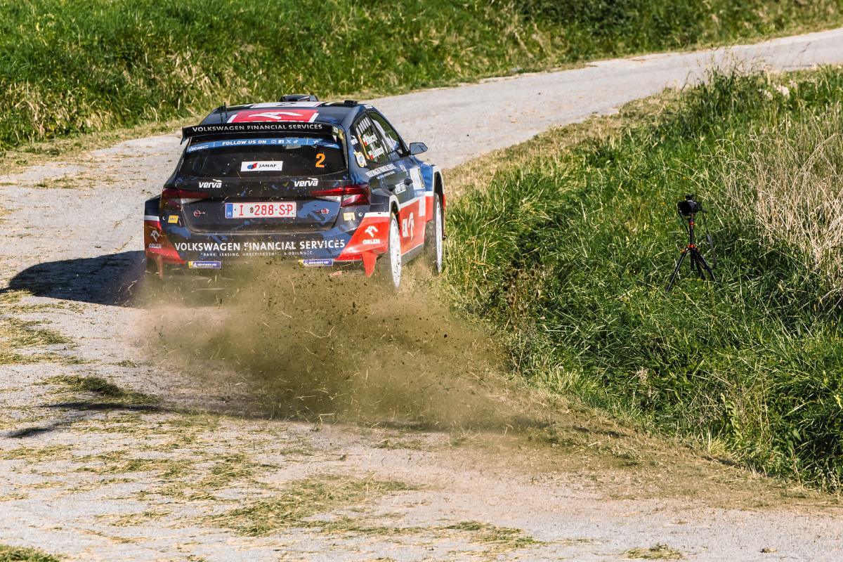 Miko Marczyk domina el tramo de calificación del Rally de Croacia del ERC