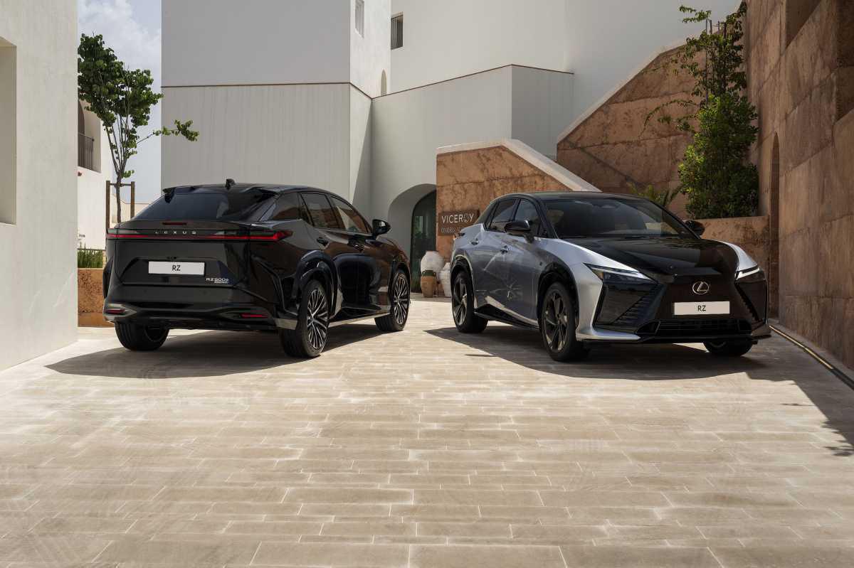 Lexus presenta el RZ 550e F SPORT con 408 CV y 4.4 segundos 0-100