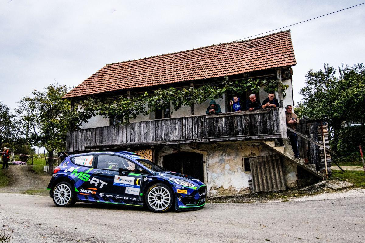 Jon Armstrong lidera el Rally de Croacia tras la primera etapa Jon Armstrong lidera el Rally de Croacia tras la primera etapa