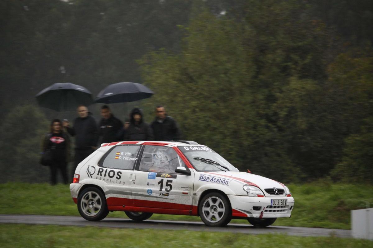 Borja Vila y Sergio Vázquez ganan el Rallye Rías Altas Histórico