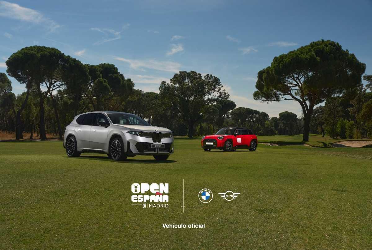 BMW y MINI llevan su flota electrificada al Open de España