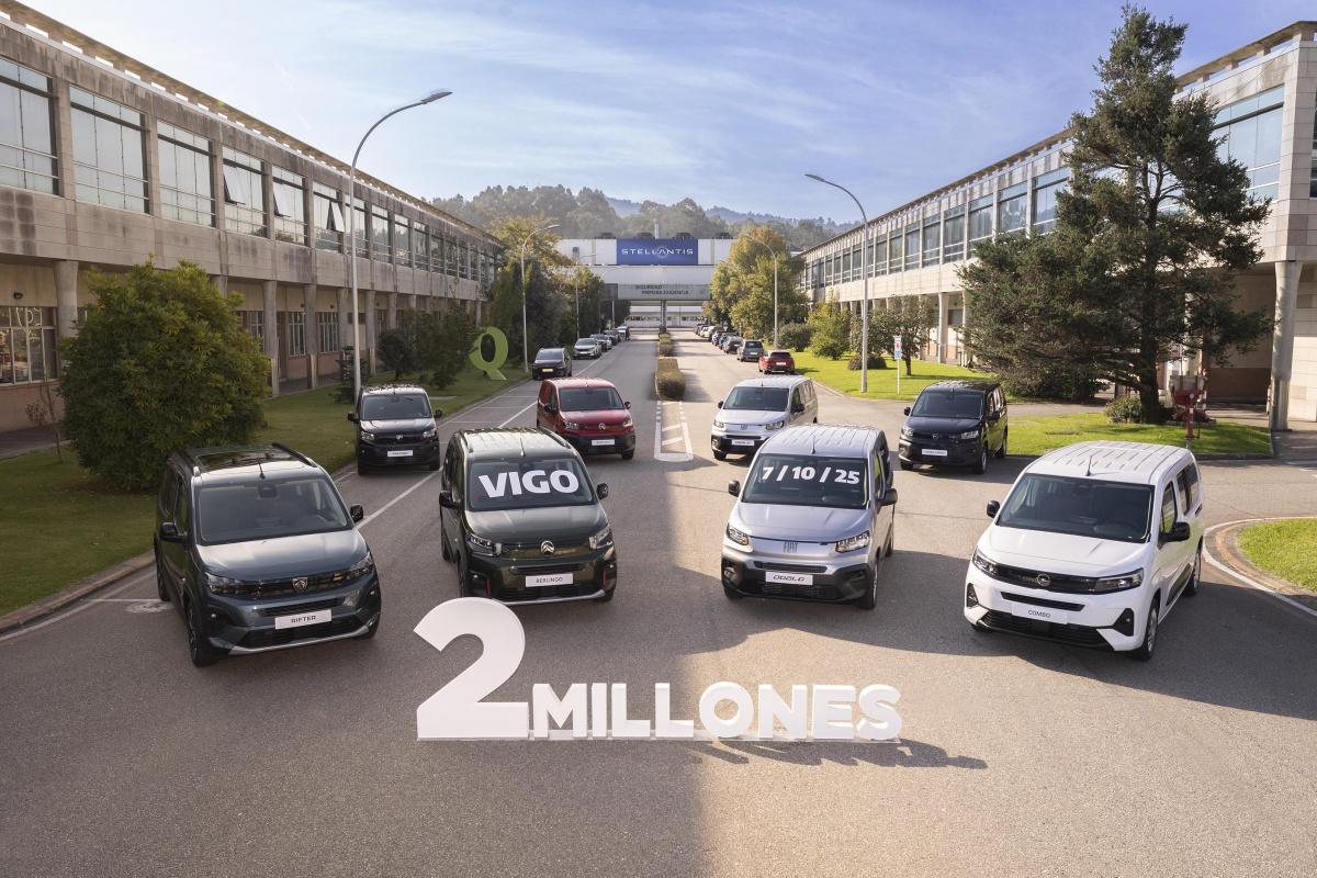 Stellantis Vigo supera 2 millones de comerciales ligeros Stellantis Vigo supera 2 millones de comerciales ligeros