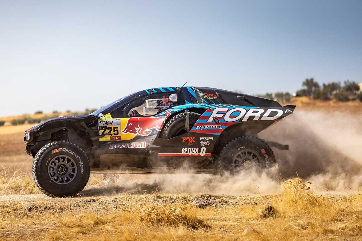 Ford M-Sport estrena cuatro Raptor T1+ Evo en el Rallye du Maroc