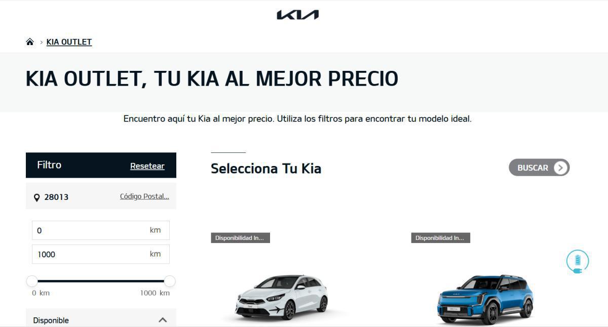 Kia lanza Outlet online con vehículos nuevos y entrega inmediata Kia lanza Outlet online con vehículos nuevos y entrega inmediata