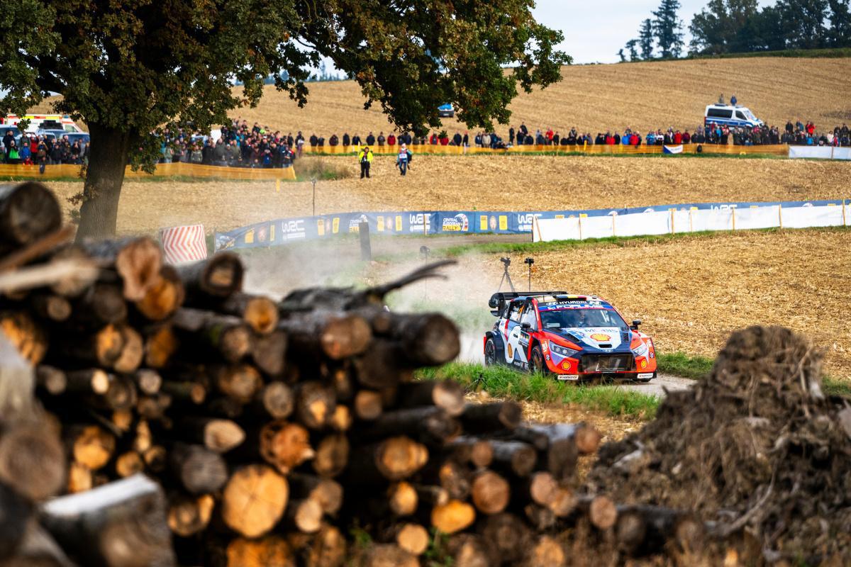 Neuville domina el shakedown del Rallye de Europa Central con Hyundai Neuville domina el shakedown del Rallye de Europa Central con Hyundai