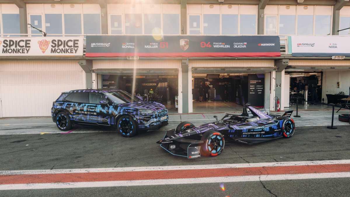 Porsche Cayenne Electric hereda tecnología de Fórmula E del 99X Electric Porsche Cayenne Electric hereda tecnología de Fórmula E del 99X Electric