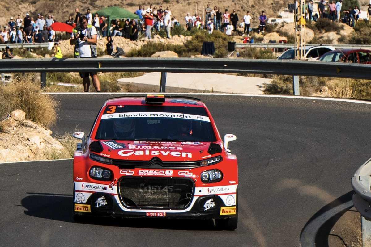 Alberto Ordóñez logra el tercer puesto en el Rally Costa Almería