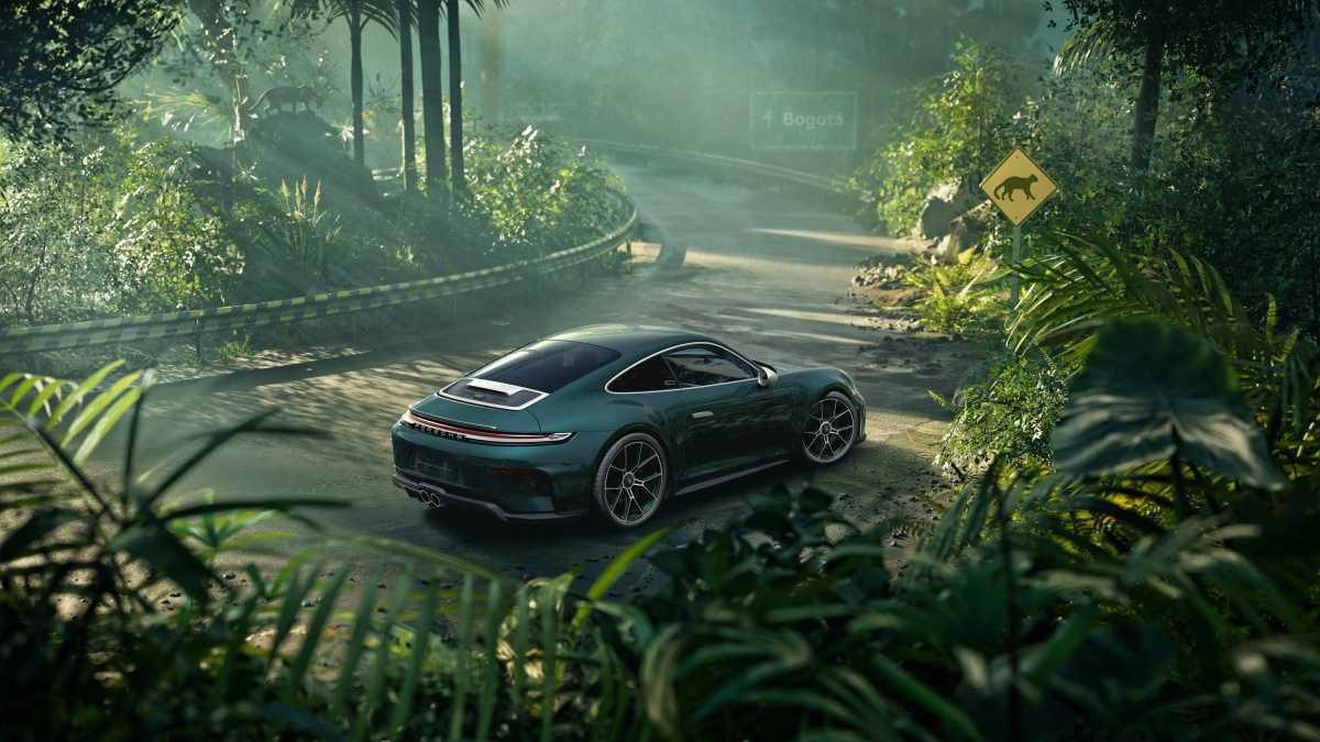 Porsche crea un 911 GT3 inspirado en el ocelote de Colombia