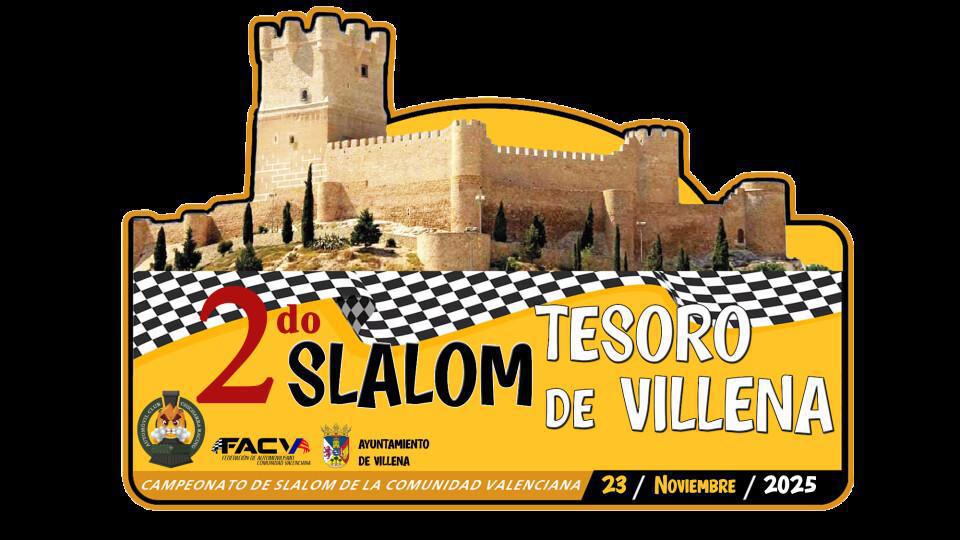 Cambio de ubicación para el 2º Slalom Tesoro de Villena 2025 Cambio de ubicación para el 2º Slalom Tesoro de Villena 2025