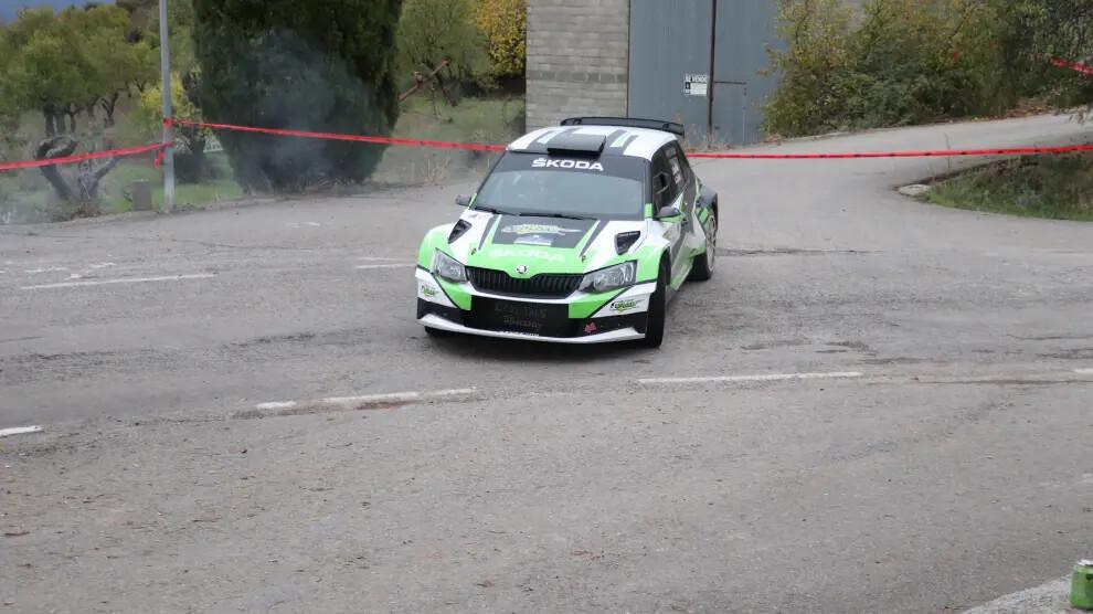 Juan Antonio Castillo y Ángela Cardín ganan el VII Rally de Barbastro con Skoda Fabia R5 Juan Antonio Castillo y Ángela Cardín ganan el VII Rally de Barbastro con Skoda Fabia R5