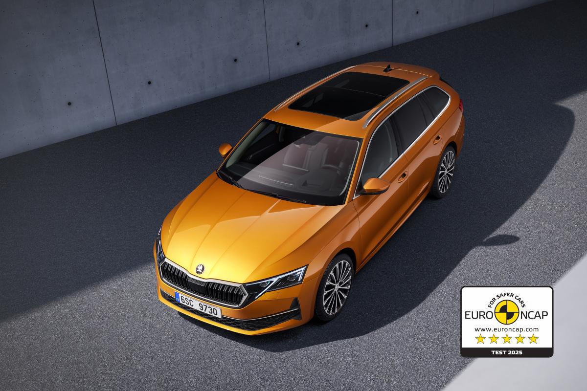 Škoda Elroq eléctrico logra 5 estrellas Euro NCAP en seguridad