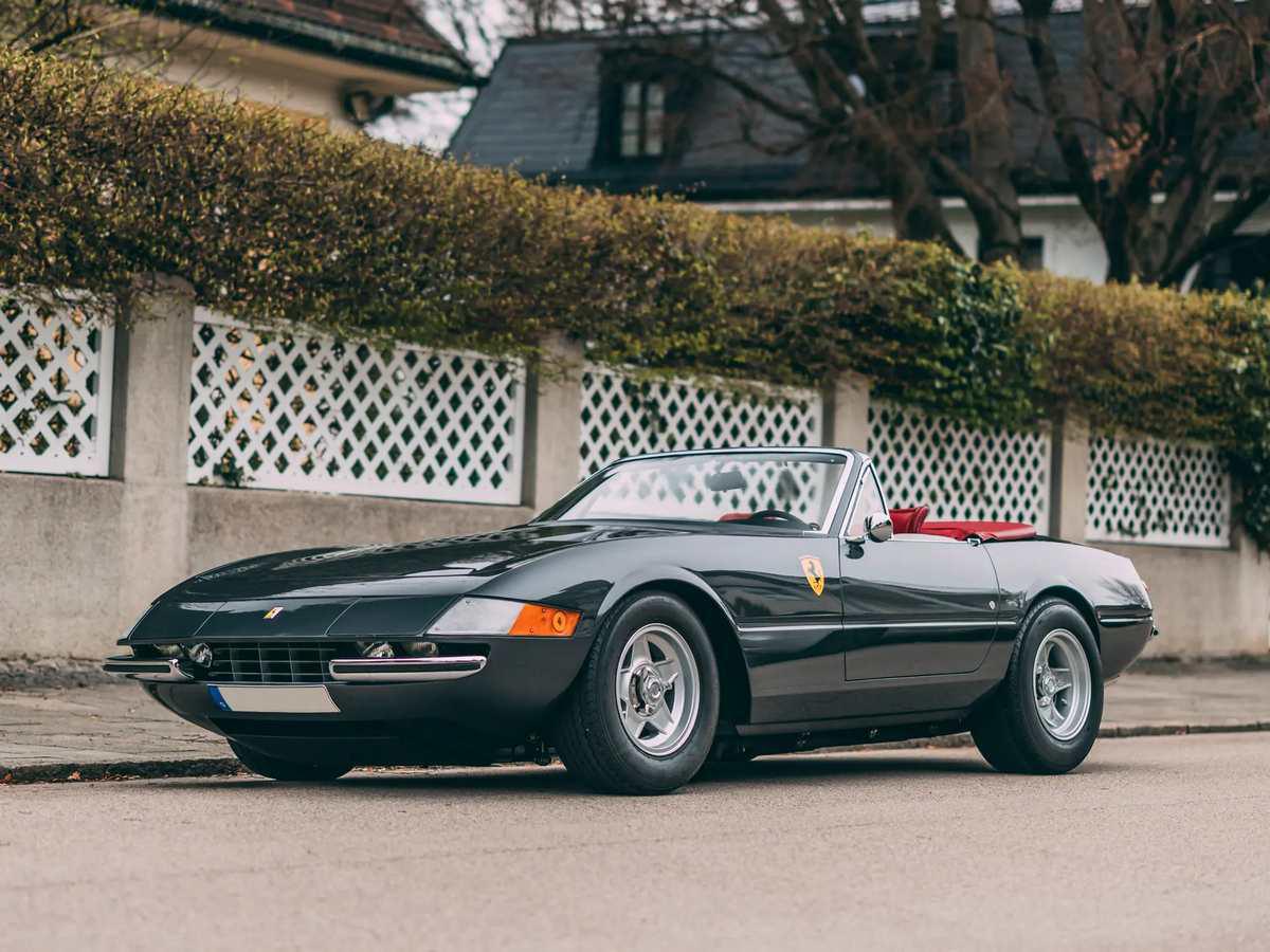 Ferrari Daytona Spider: La joya de 1972 con historia única Ferrari Daytona Spider: La joya de 1972 con historia única