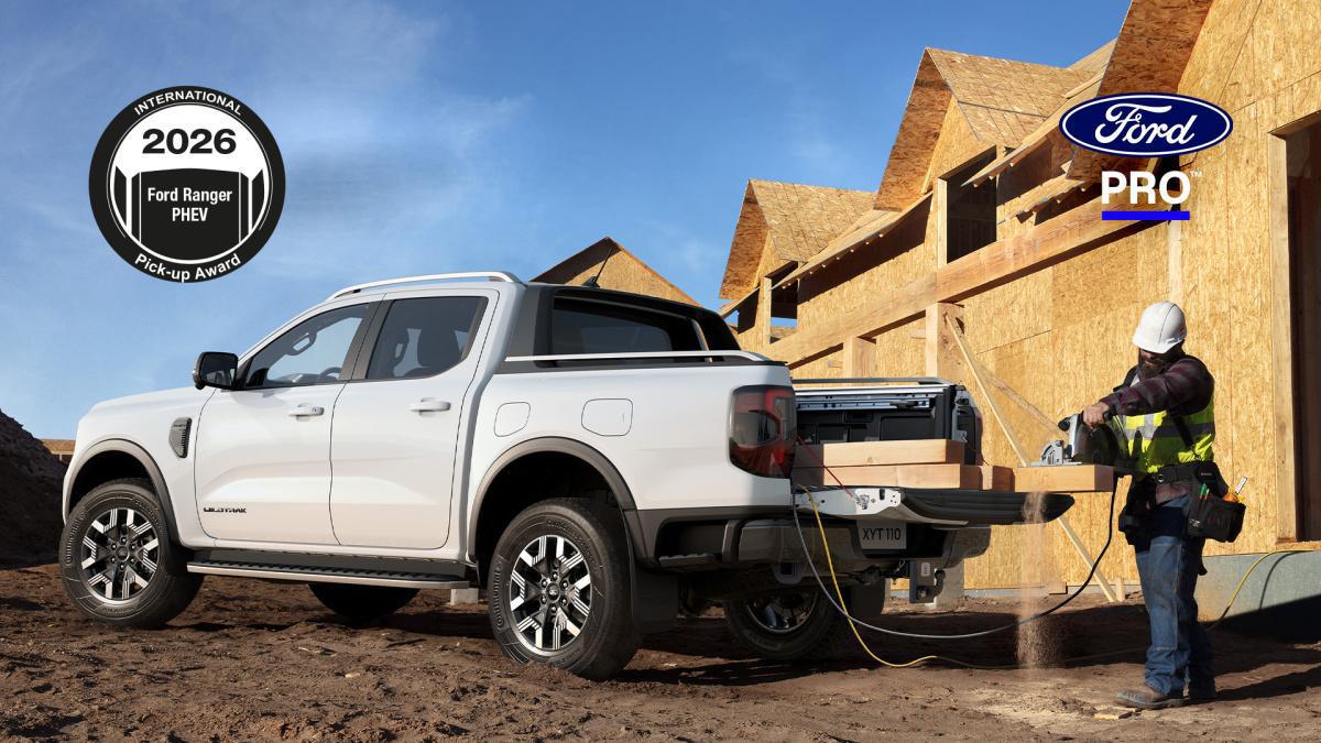 Ford Ranger Híbrido Enchufable gana el International Pick-up Award Ford Ranger Híbrido Enchufable gana el International Pick-up Award