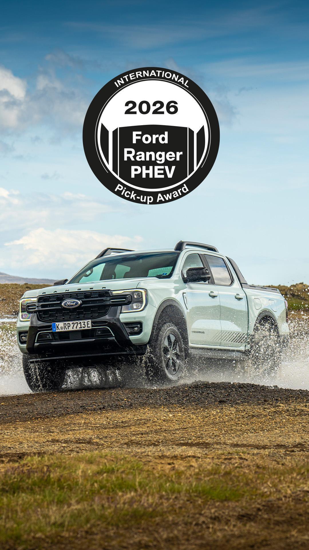 Ford Ranger Híbrido Enchufable gana el International Pick-up Award Ford Ranger Híbrido Enchufable gana el International Pick-up Award