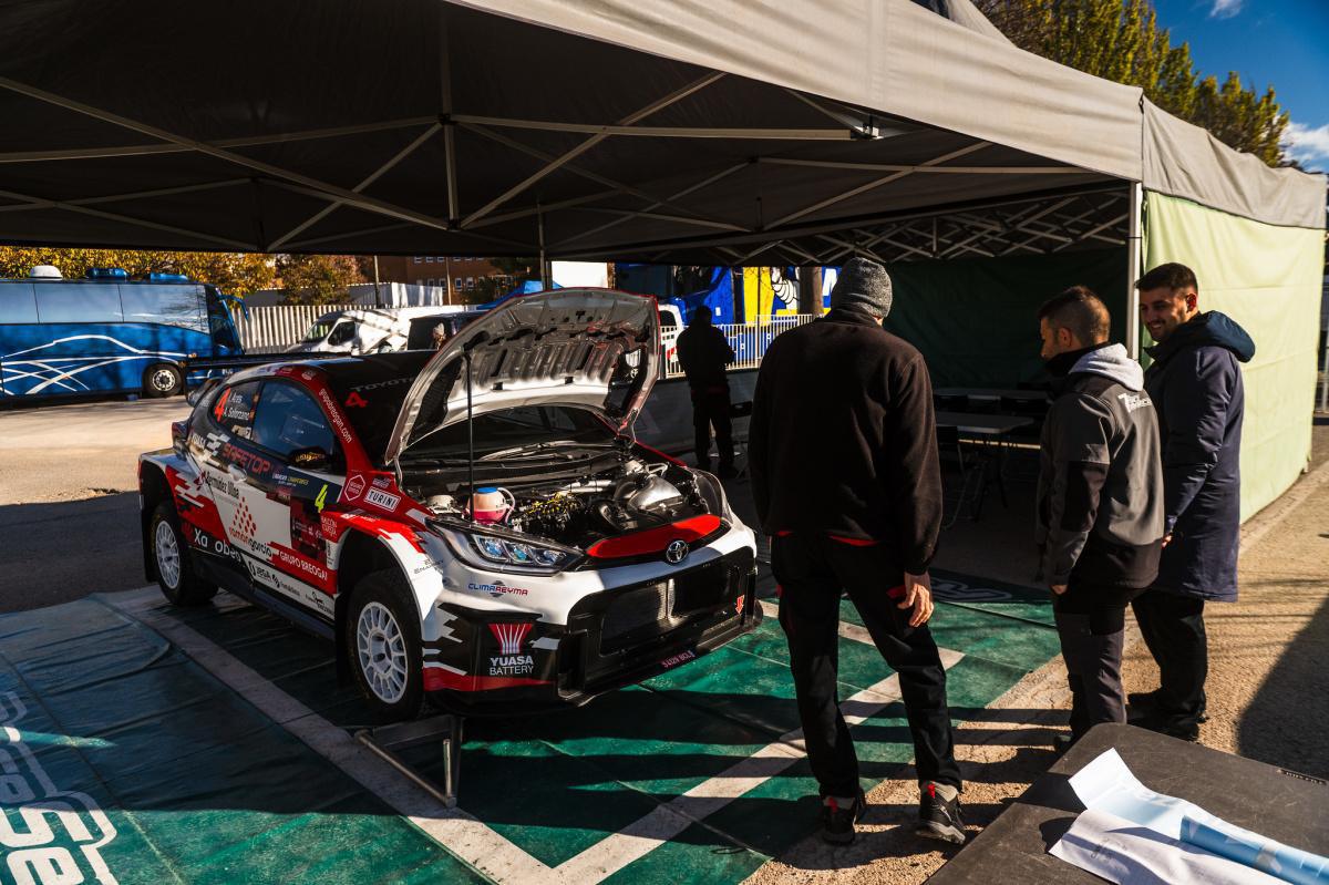 Rallye de Utiel: Suárez domina el shakedown del rally con su Skoda