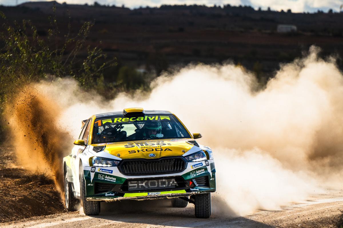 Rallye de Utiel: Tramo de Clasificación › Ares marca el mejor tiempo