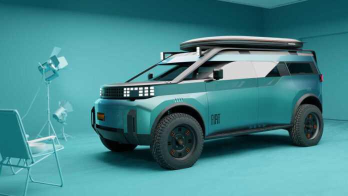 Dolce Camper: El prototipo de Fiat inspirado en la naturaleza