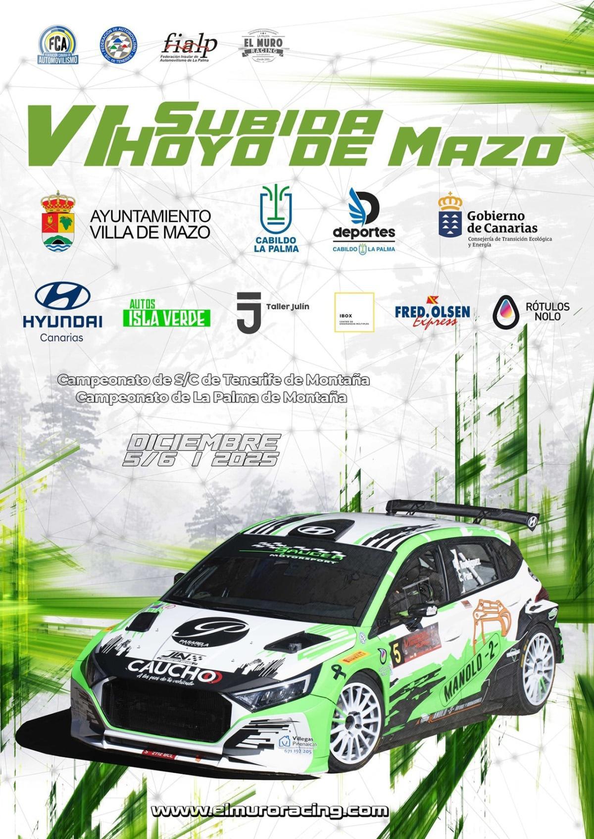 El Muro Racing añade incentivos para la VI Subida Hoyo de Mazo El Muro Racing añade incentivos para la VI Subida Hoyo de Mazo