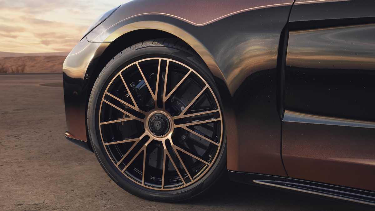 Interior único para el Panamera Turbo Sonderwunsch