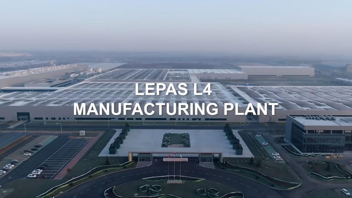 LEPAS fabrica en la planta más avanzada del Grupo Chery en China
