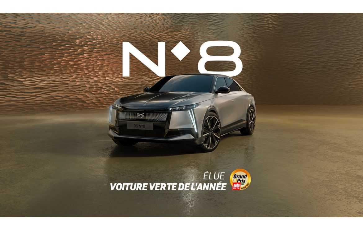 DS N°8 elegido Coche Verde del Año en Grand Prix Auto Moto 2025