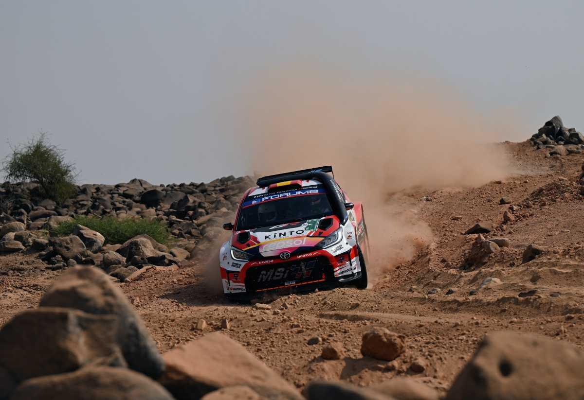 Cachón y Rozada abandonan en Arabia Saudí por fractura vertebral Cachón y Rozada abandonan en Arabia Saudí por fractura vertebral