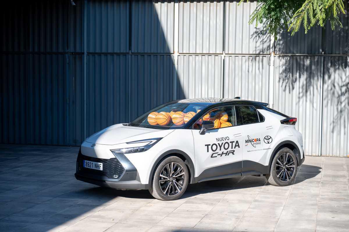 Toyota C-HR Hybrid protagoniza sorteo en Minicopa Endesa