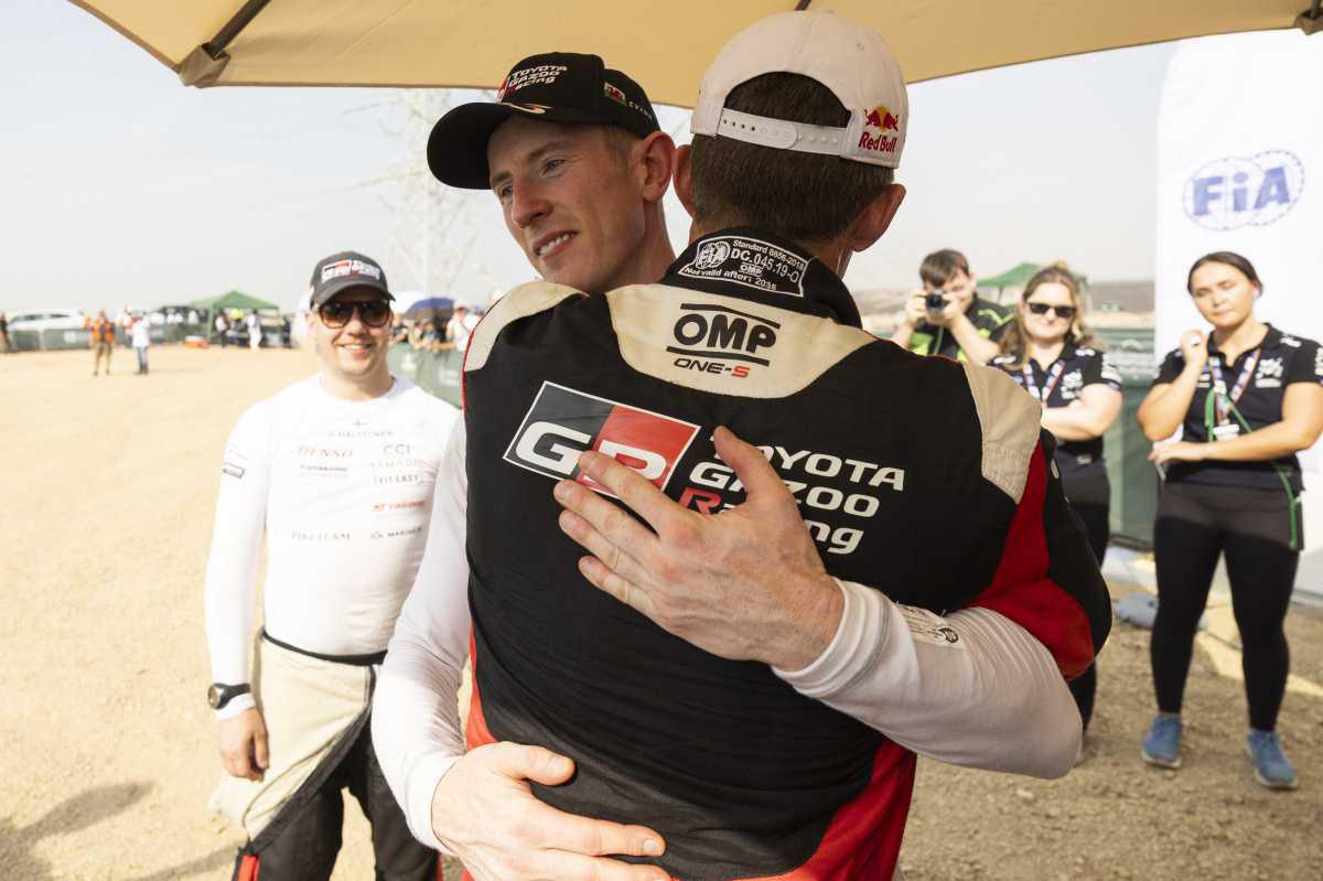 Toyota celebra sexto título de pilotos en siete años con Ogier Toyota celebra sexto título de pilotos en siete años con Ogier