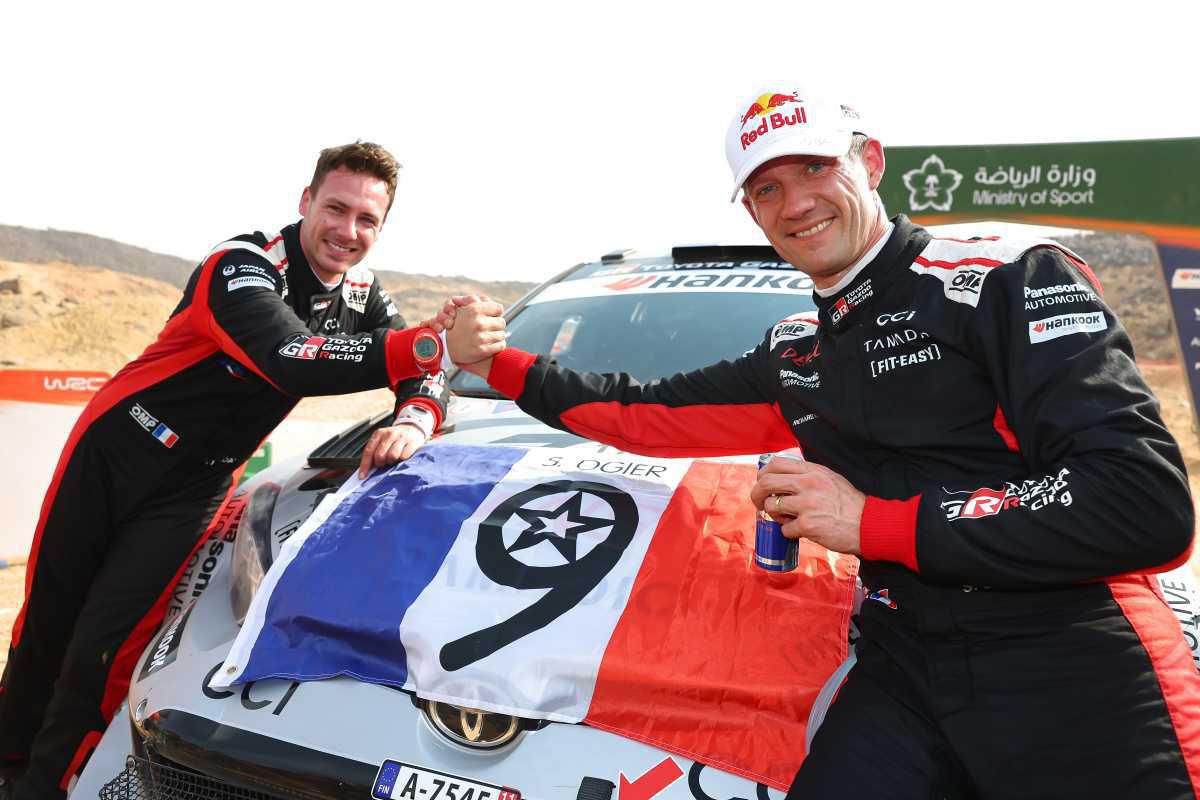 Toyota celebra sexto título de pilotos en siete años con Ogier Toyota celebra sexto título de pilotos en siete años con Ogier