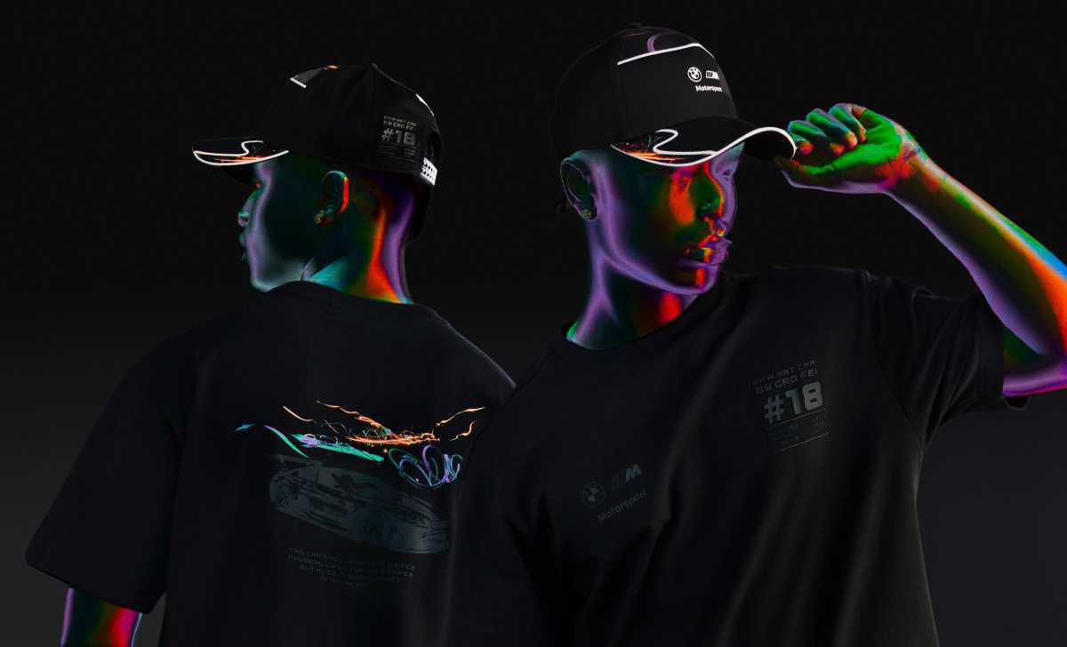 La colección PUMA x BMW M Motorsport con detalles que brillan en la oscuridad La colección PUMA x BMW M Motorsport con detalles que brillan en la oscuridad