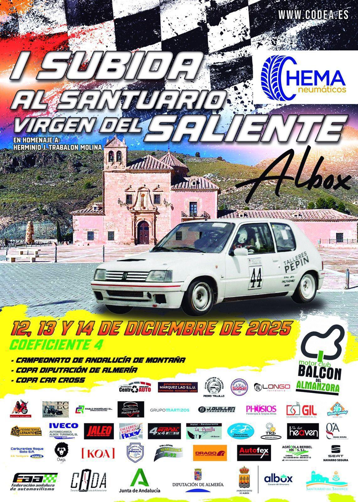 Albox estrena su Subida al Santuario del Saliente en diciembre