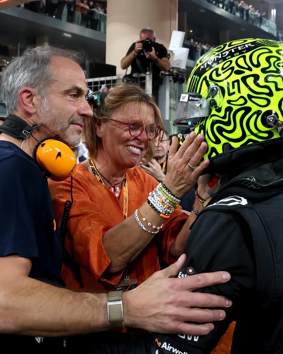 Los padres de Norris desvelan su "alivio" tras el título: "Ha sido un viaje largo y difícil"