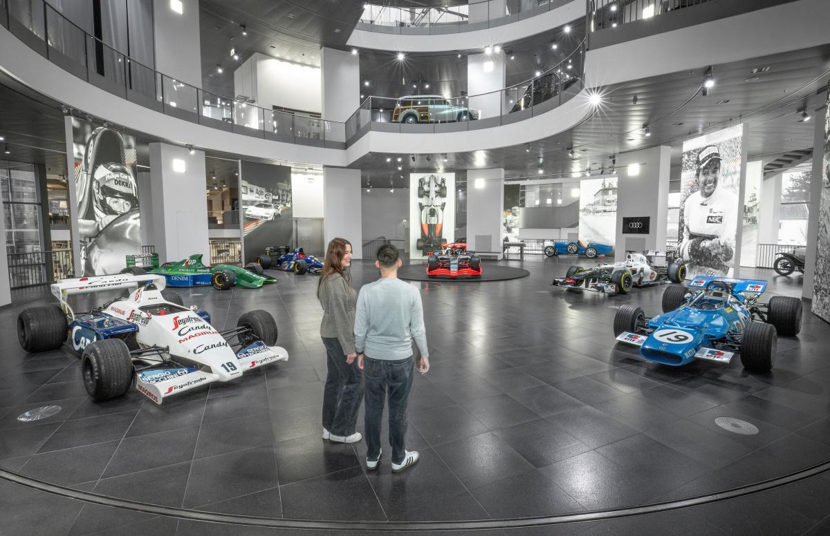 La exposición 'Legends of Grand Prix' de Audi recorre 100 años de F1 La exposición 'Legends of Grand Prix' de Audi recorre 100 años de F1