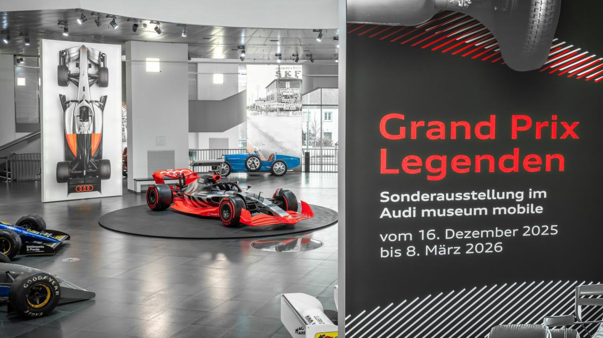 La exposición 'Legends of Grand Prix' de Audi recorre 100 años de F1 La exposición 'Legends of Grand Prix' de Audi recorre 100 años de F1