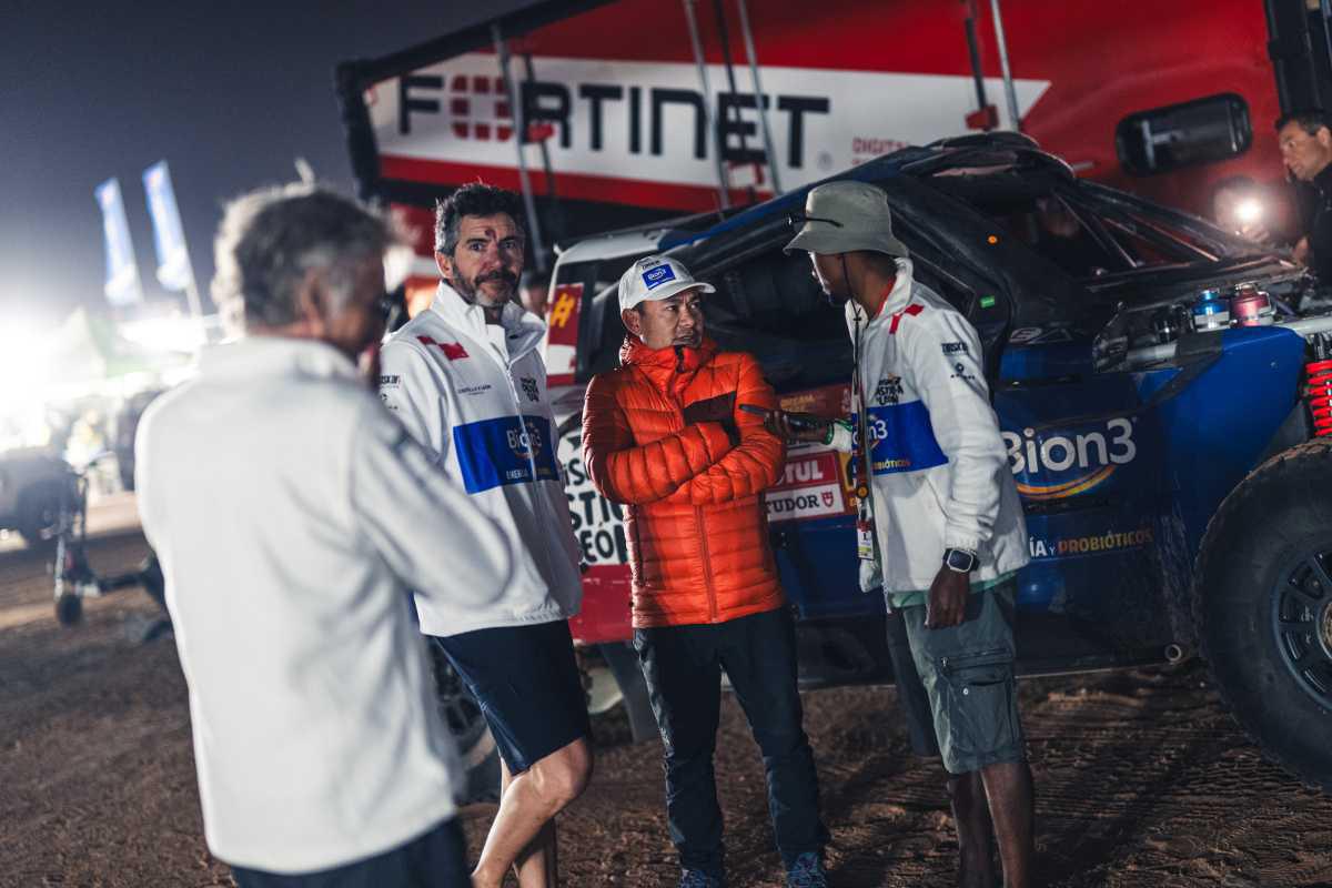 El Santana Racing Team se retira del Dakar tras un fuerte accidente