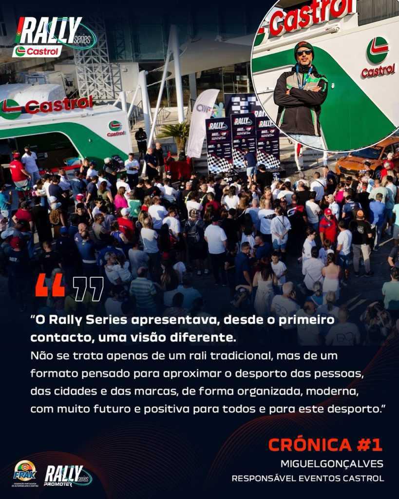 Miguel Gonçalves, de Castrol, desvela los secretos del éxito del Rally Series Miguel Gonçalves, de Castrol, desvela los secretos del éxito del Rally Series