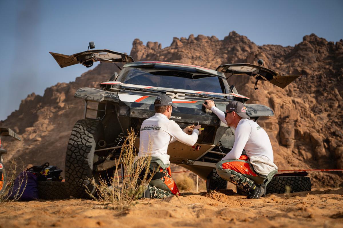 Al-Attiyah y Loeb lideran un doblete de Dacia en la Etapa 6 del Dakar 2026