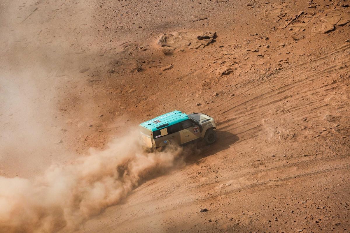 Michael Docherty brilla en las dunas: "Da gusto volver" pese a una penalización de 7'