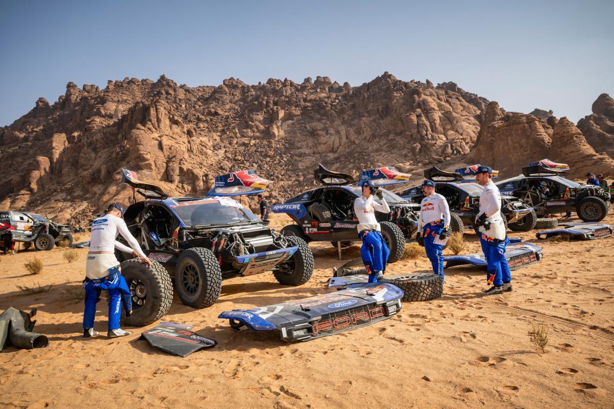 El secreto del Ford Raptor T1+: un V8 atmosférico en el Dakar 2026