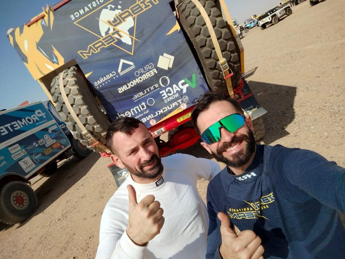 Pol Tibau debuta como piloto de camión en el Dakar 2026 Pol Tibau debuta como piloto de camión en el Dakar 2026