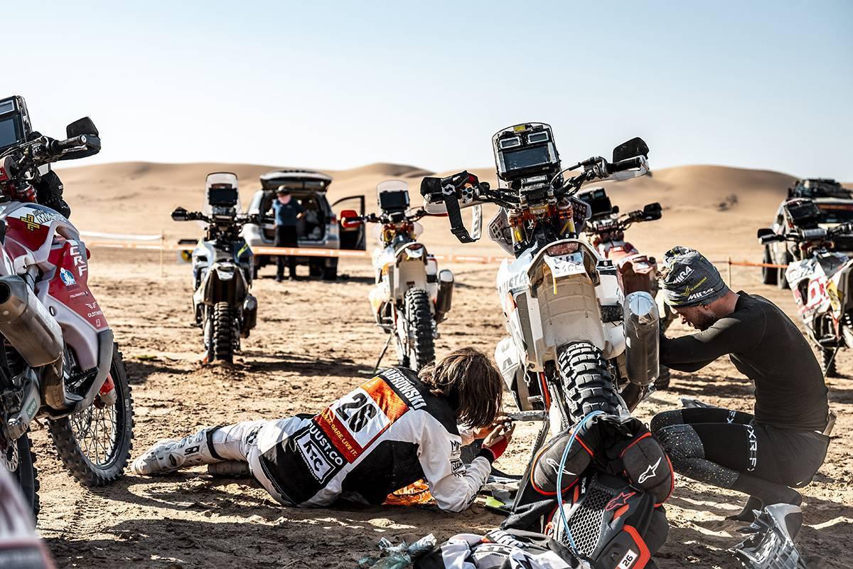 Dabrowski: "El Dakar es una metáfora de la vida; hay que mirar lejos para apuntar alto"
