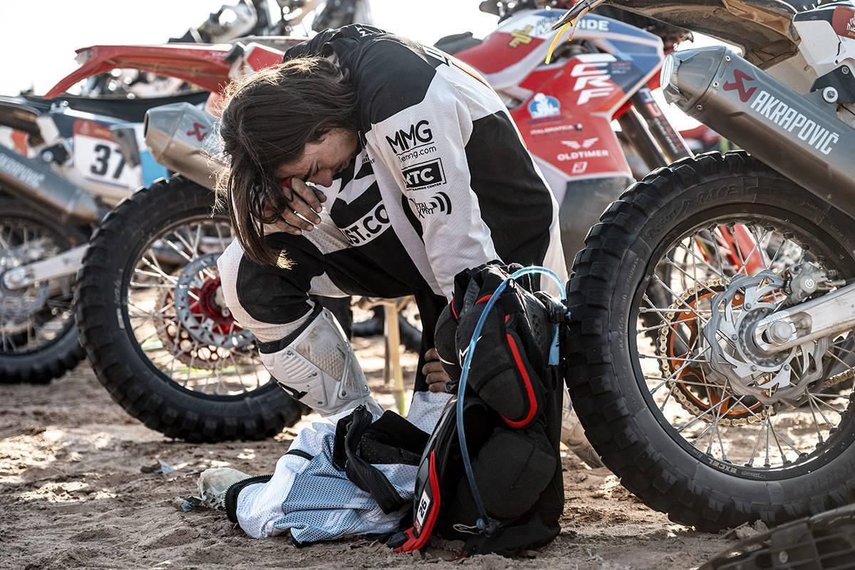 Dabrowski: "El Dakar es una metáfora de la vida; hay que mirar lejos para apuntar alto"